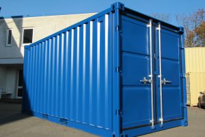 15' Lagercontainer / Außenansicht - h+s container GmbH