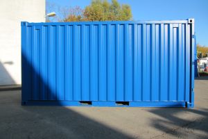 15' Materialcontainer / Seitenwand - h+s container GmbH
