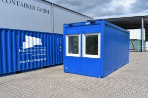 20' Bürocontainer / Außenansicht - h+s container GmbH
