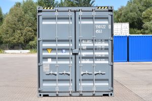 40' HC Seecontainer / Containerstirnseite - h+s container GmbH