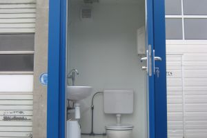 5' WC-Container / Innenansicht - h+s container GmbH